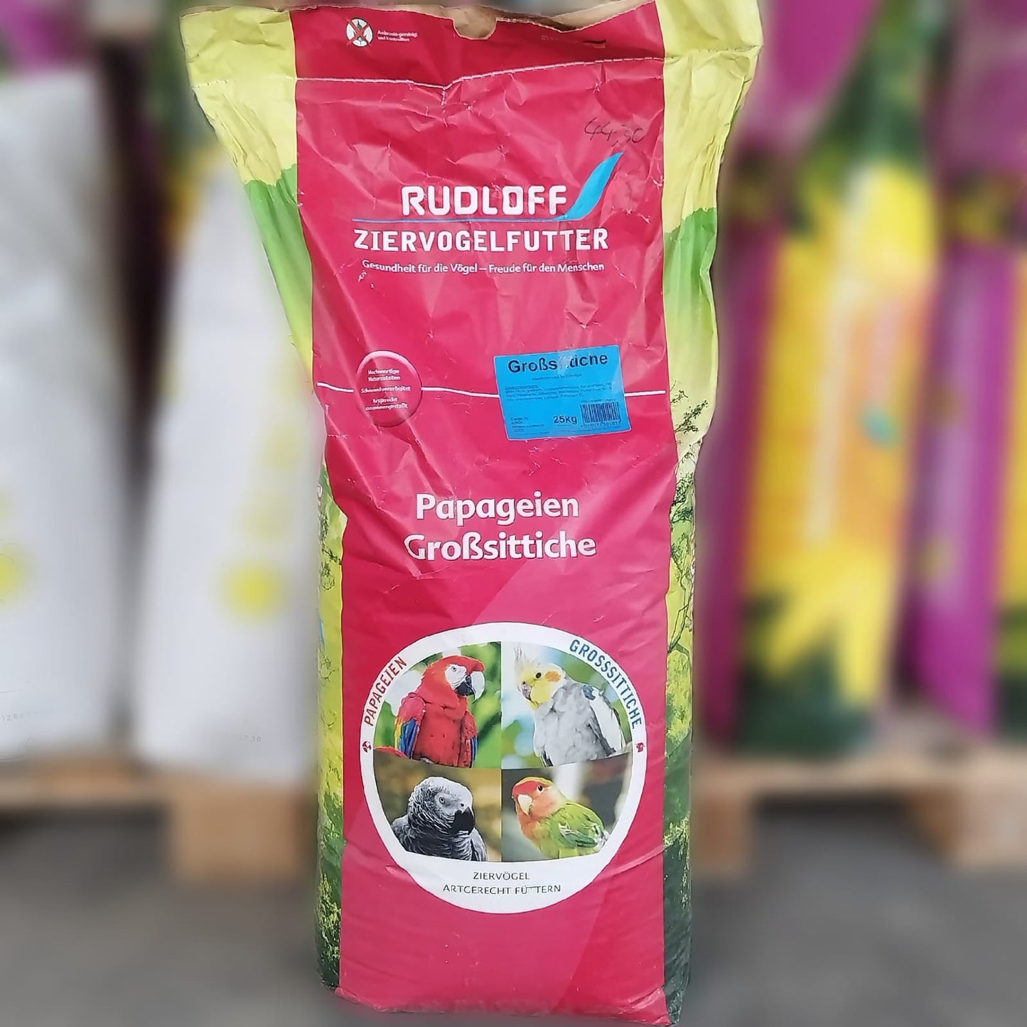 Papageien & Großsittiche Futter 25kg